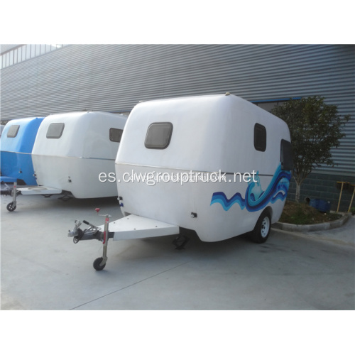 Nuevo diseño de pequeños remolques de rv 5m de viaje de casa